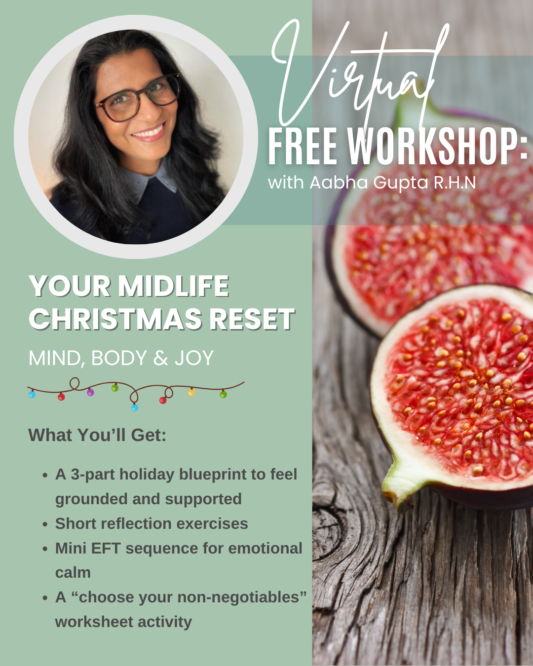 Your Midlife Christmas Reset: Mind, Body & Joy workshop